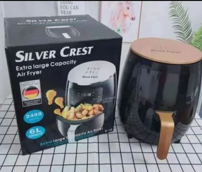 Air fryer SILVER 6L